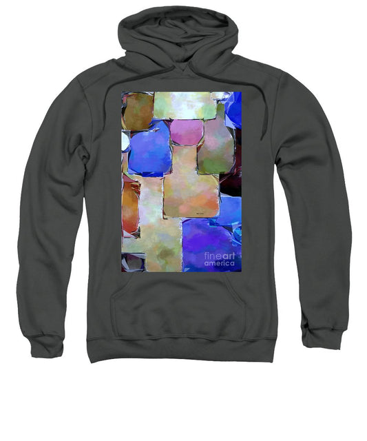 Sweatshirt - Purple Squares