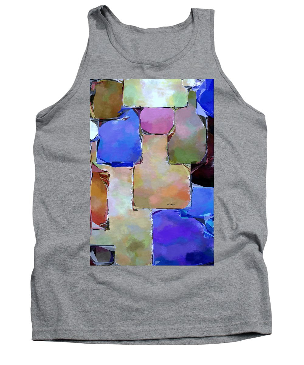 Tank Top - Purple Squares