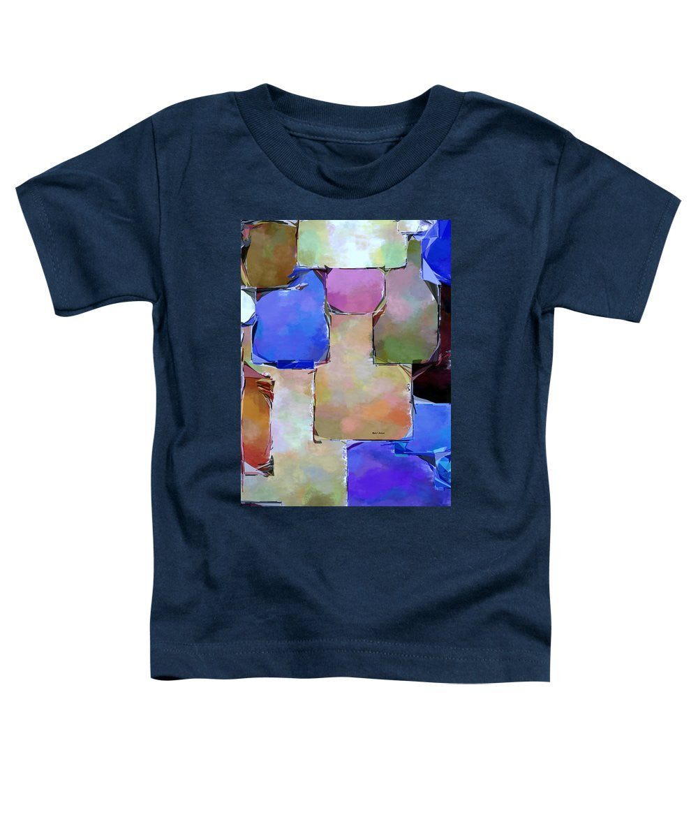 Toddler T-Shirt - Purple Squares