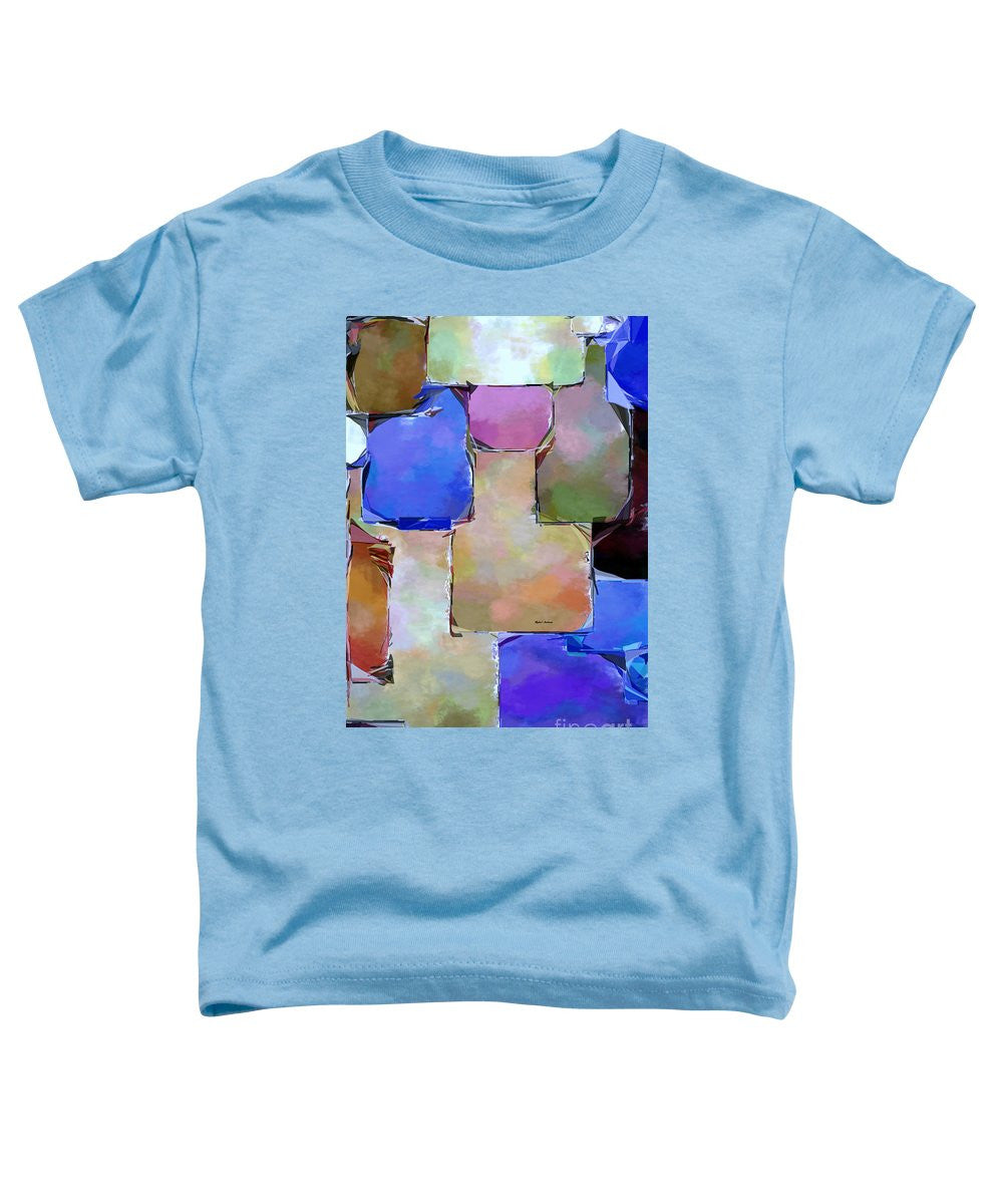 Toddler T-Shirt - Purple Squares