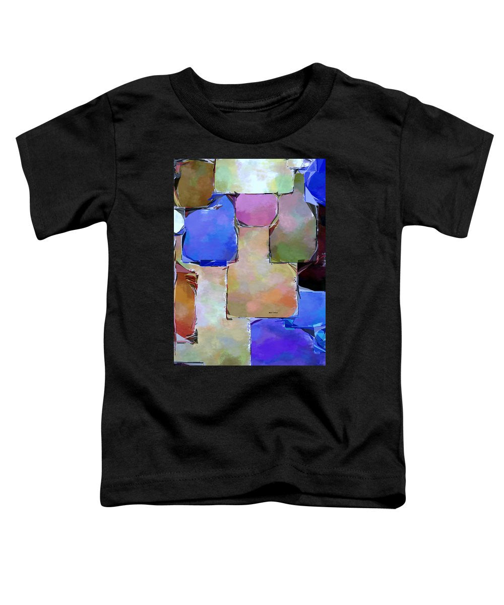 Toddler T-Shirt - Purple Squares