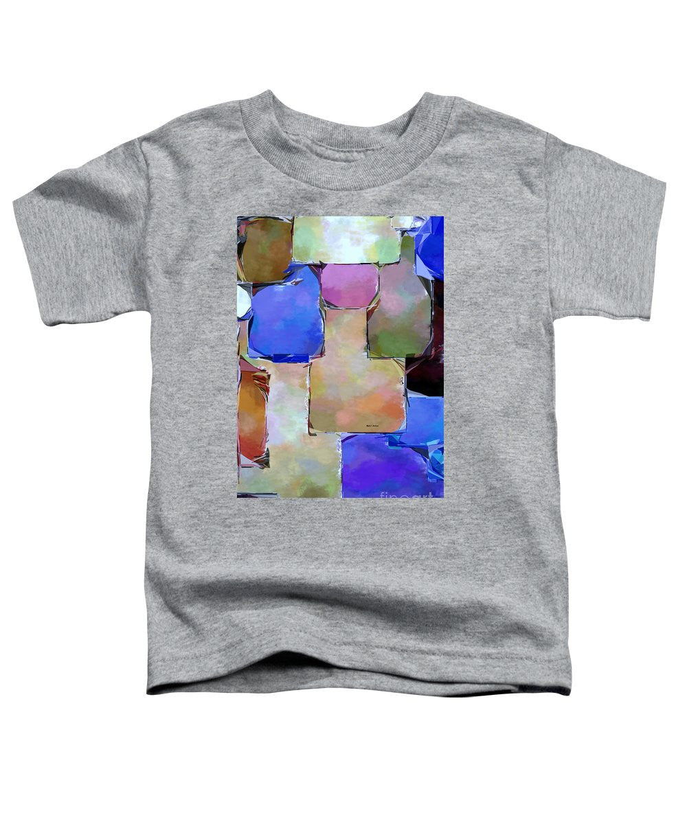 Toddler T-Shirt - Purple Squares