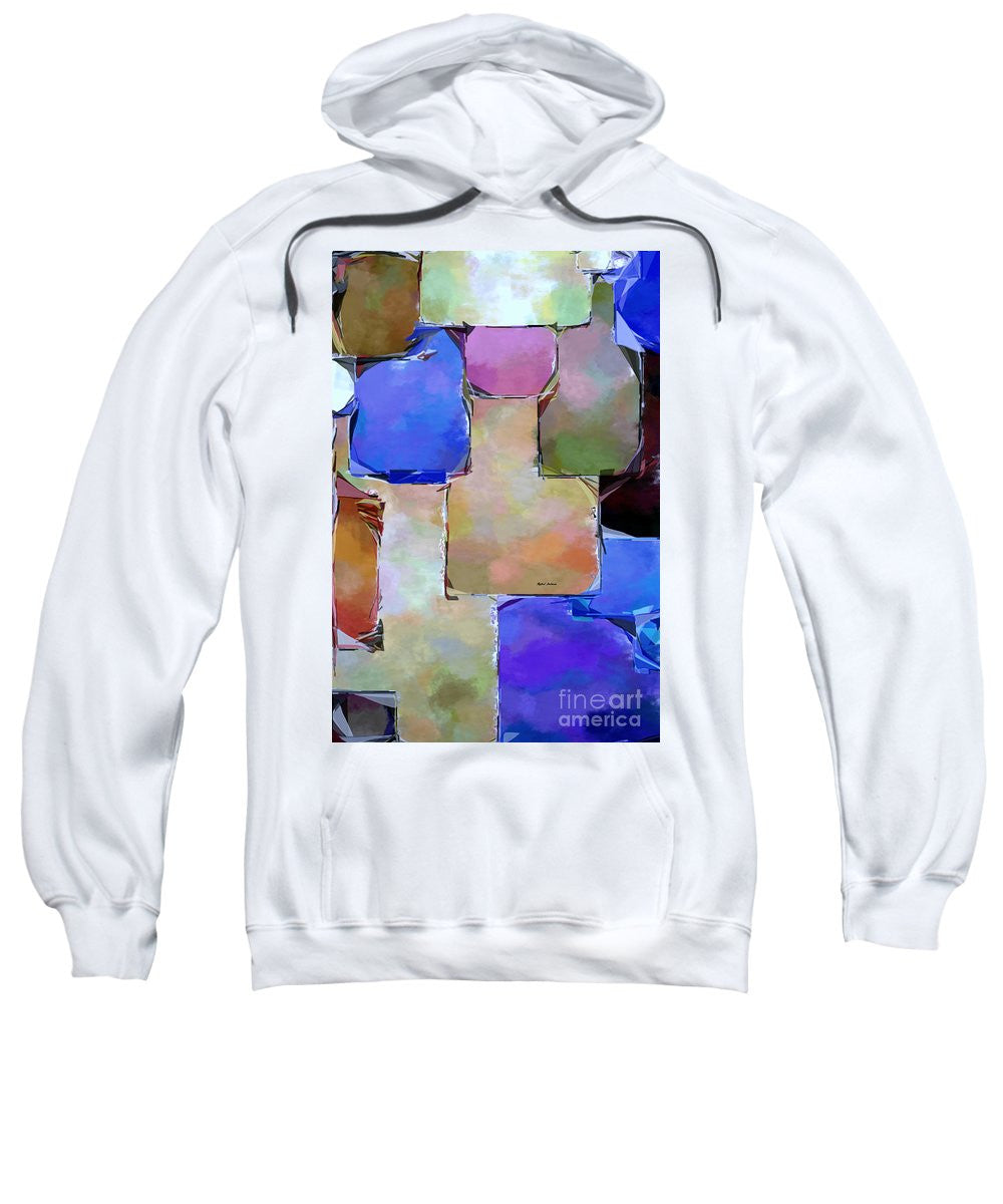 Sweatshirt - Purple Squares