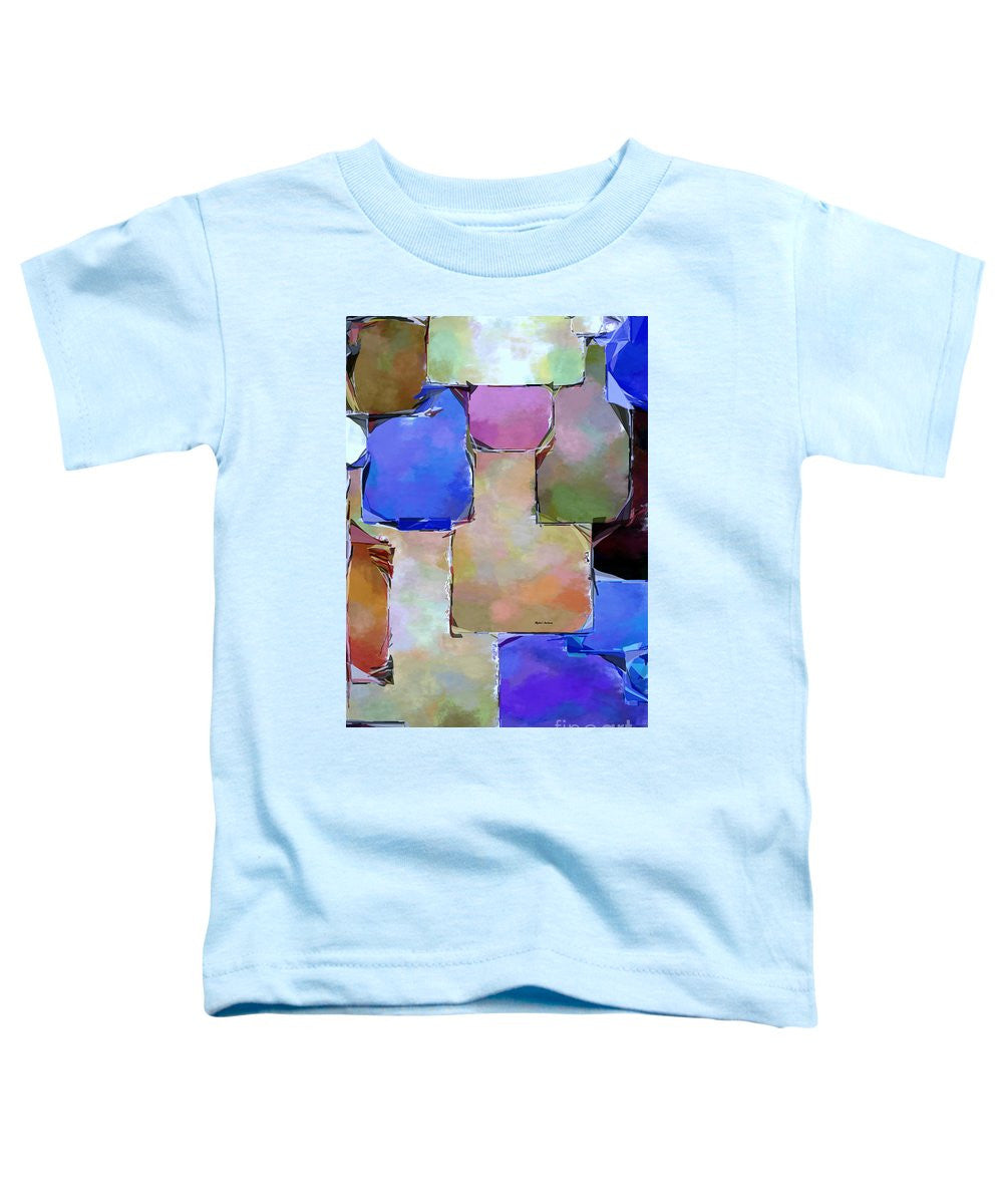 Toddler T-Shirt - Purple Squares