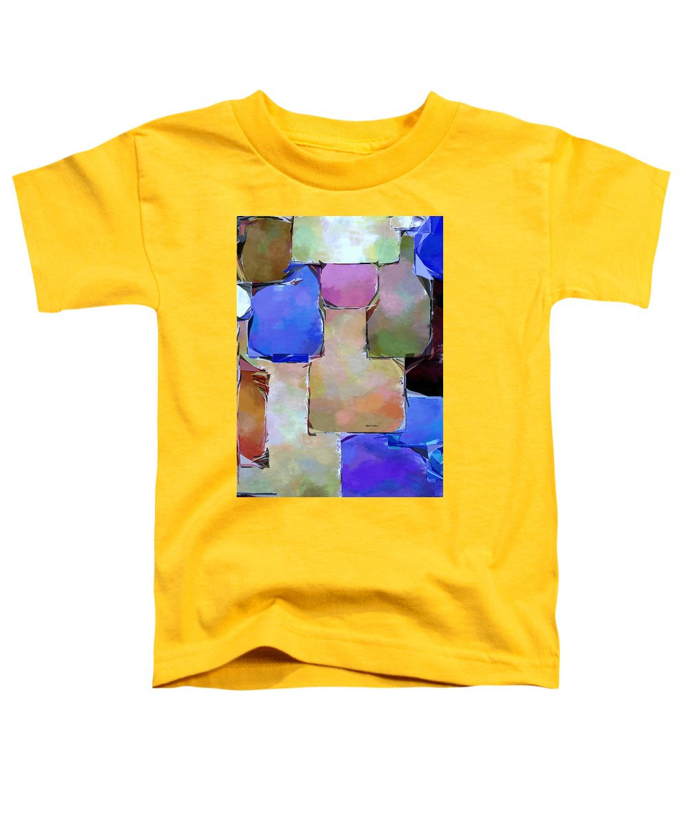 Toddler T-Shirt - Purple Squares