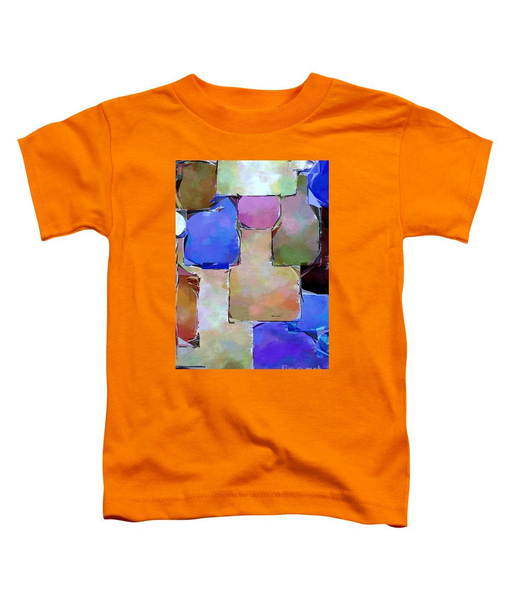 Toddler T-Shirt - Purple Squares