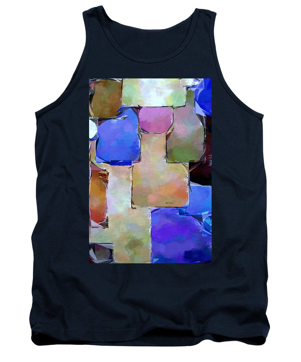 Tank Top - Purple Squares