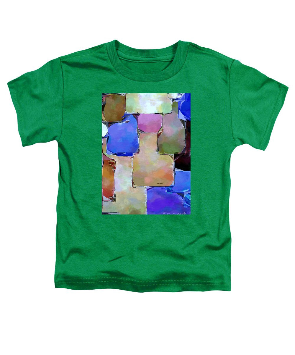 Toddler T-Shirt - Purple Squares