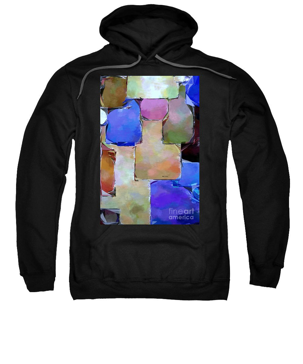 Sweatshirt - Purple Squares