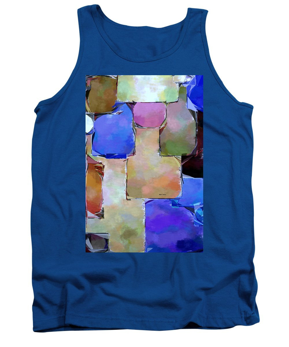 Tank Top - Purple Squares