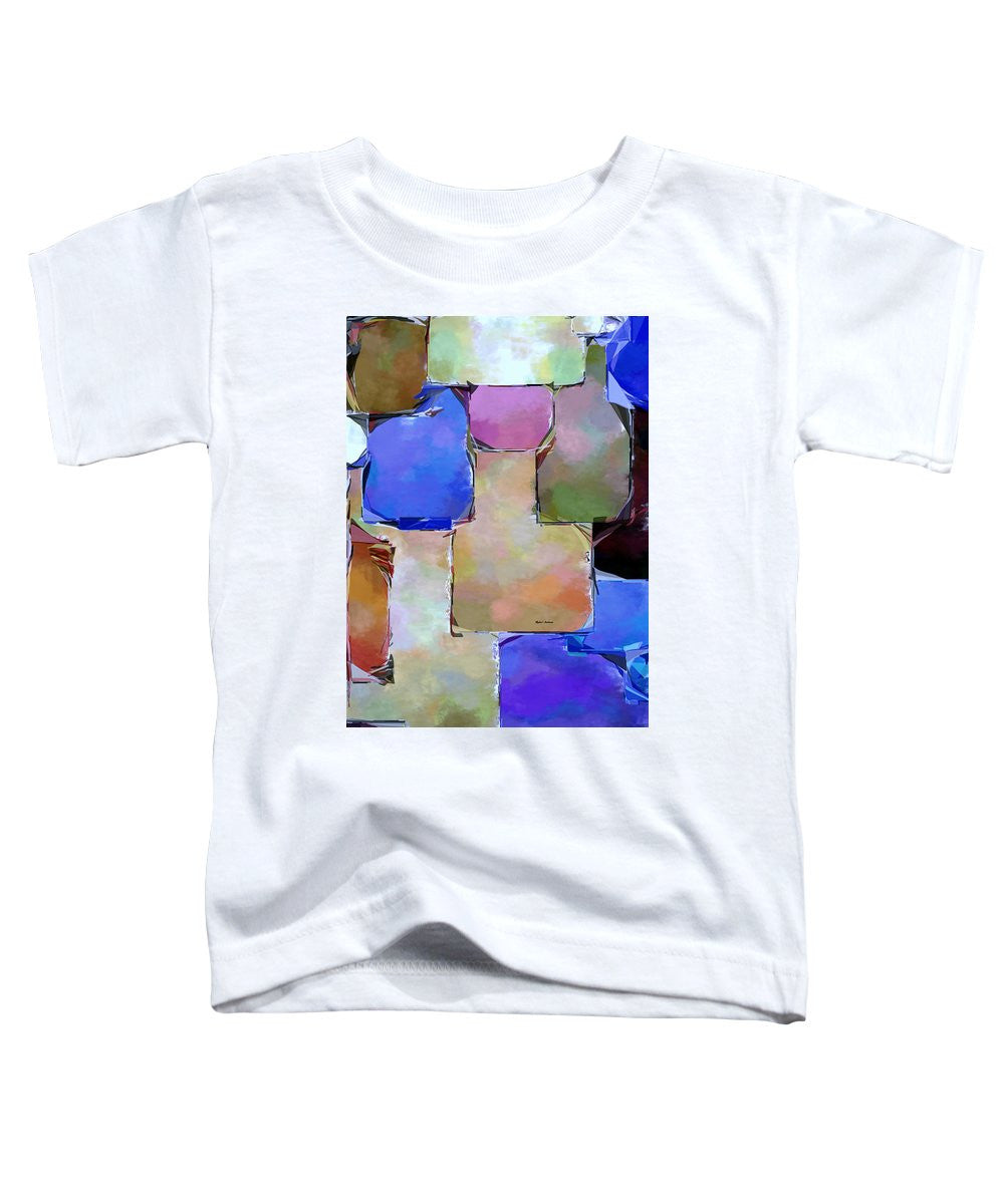 Toddler T-Shirt - Purple Squares