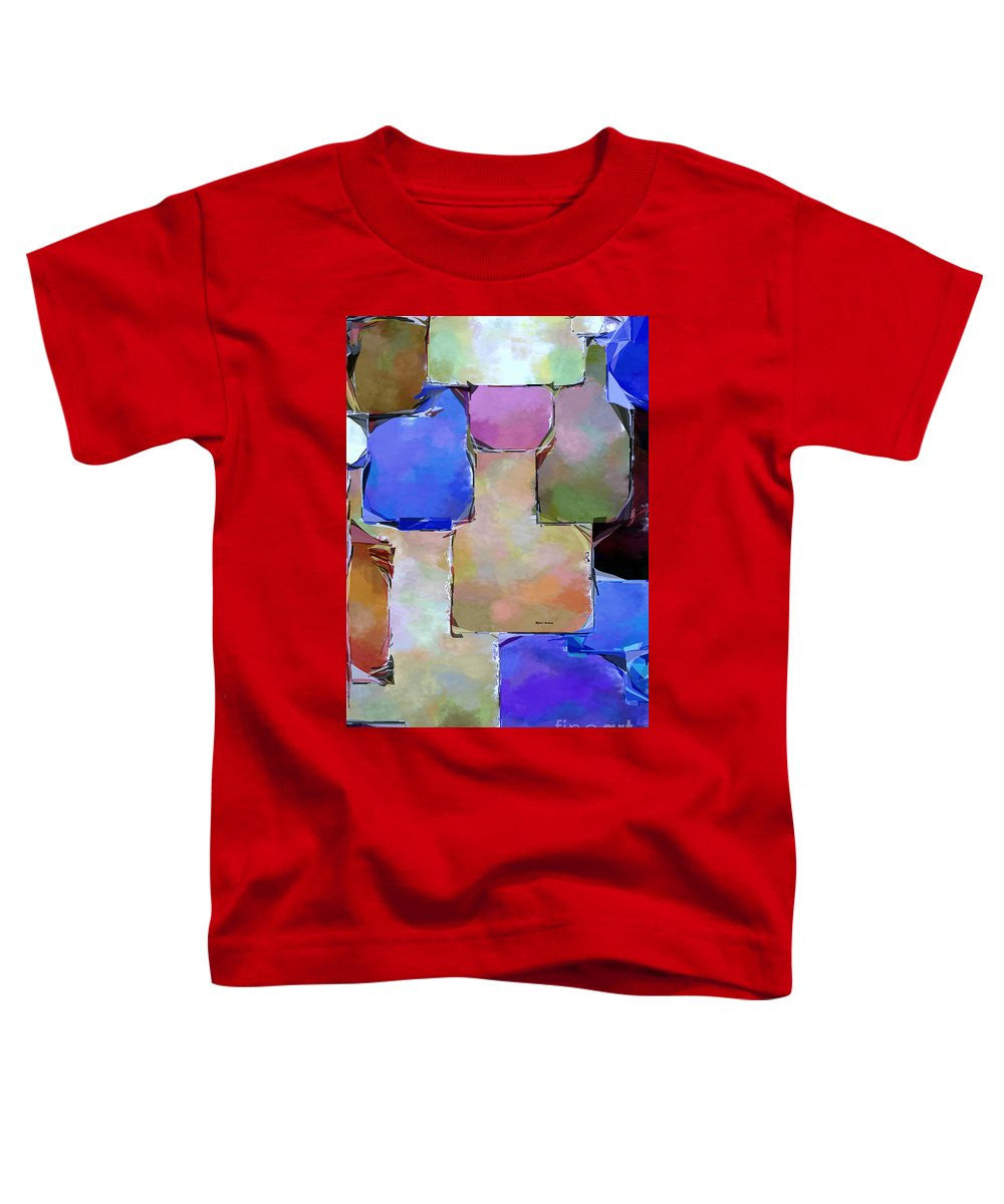 Toddler T-Shirt - Purple Squares