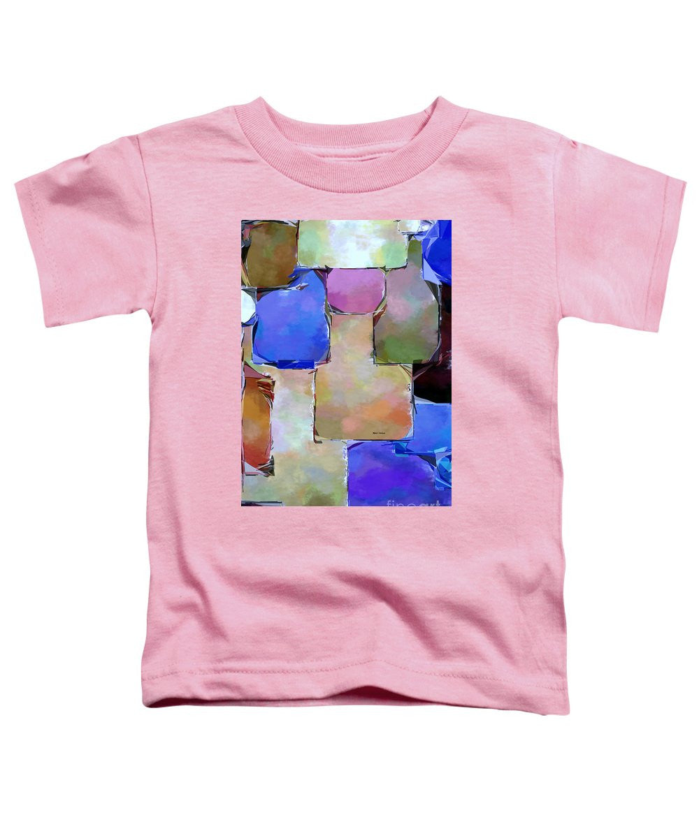 Toddler T-Shirt - Purple Squares