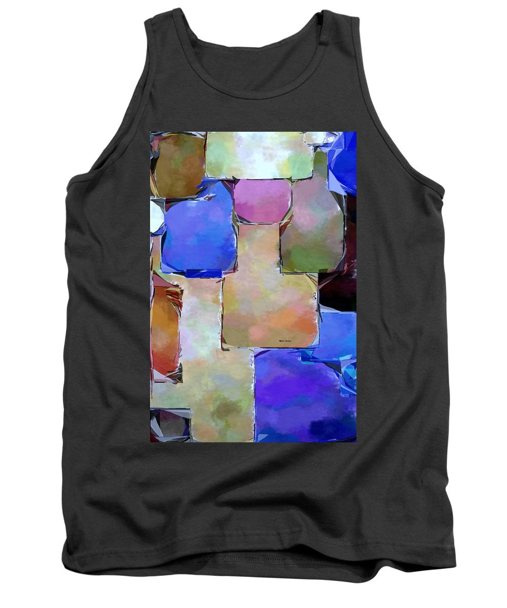 Tank Top - Purple Squares