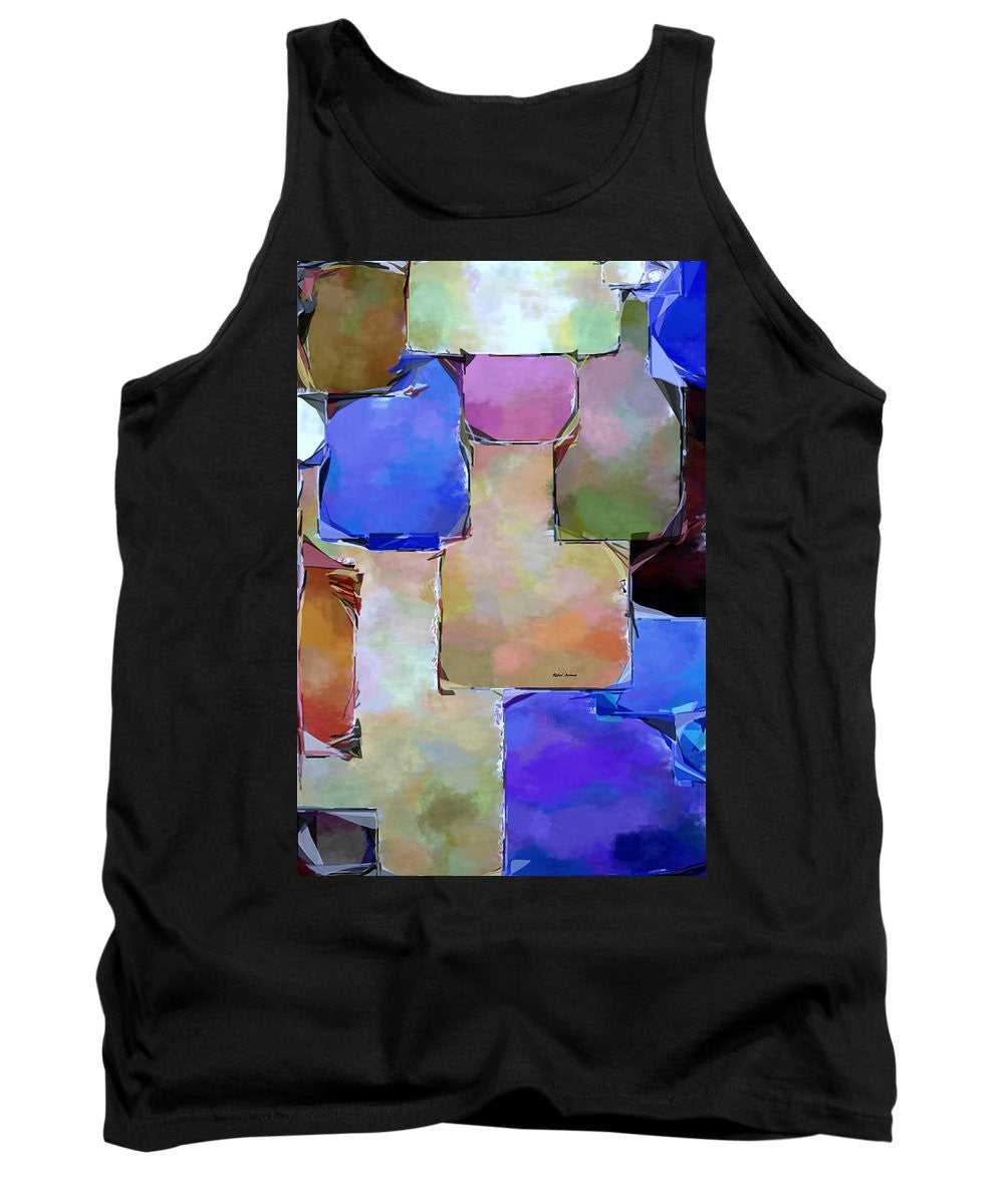 Tank Top - Purple Squares