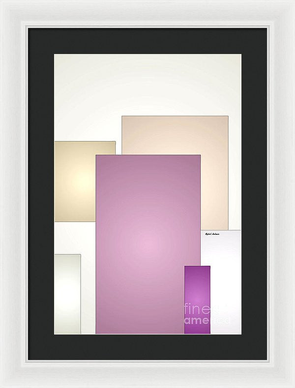 Framed Print - Purple Touch