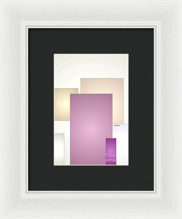 Framed Print - Purple Touch