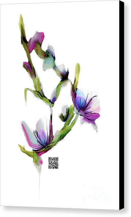 Purple Twist - Canvas Print