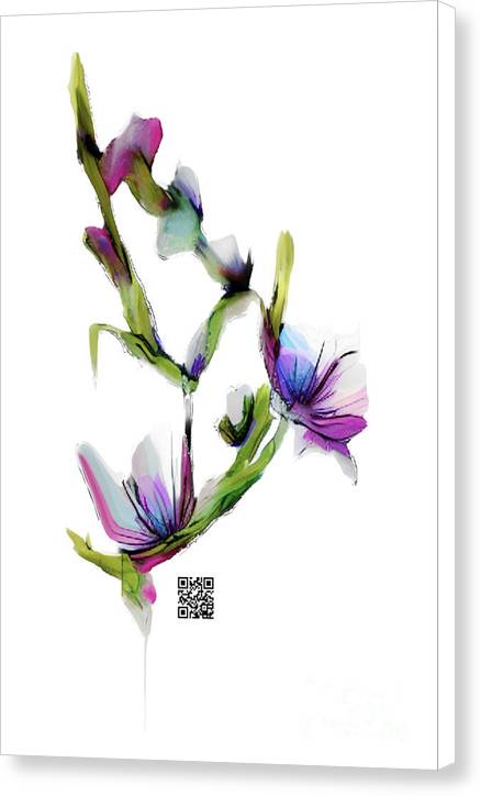 Purple Twist - Canvas Print