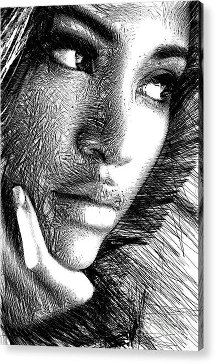 Acrylic Print - Puzzled Look