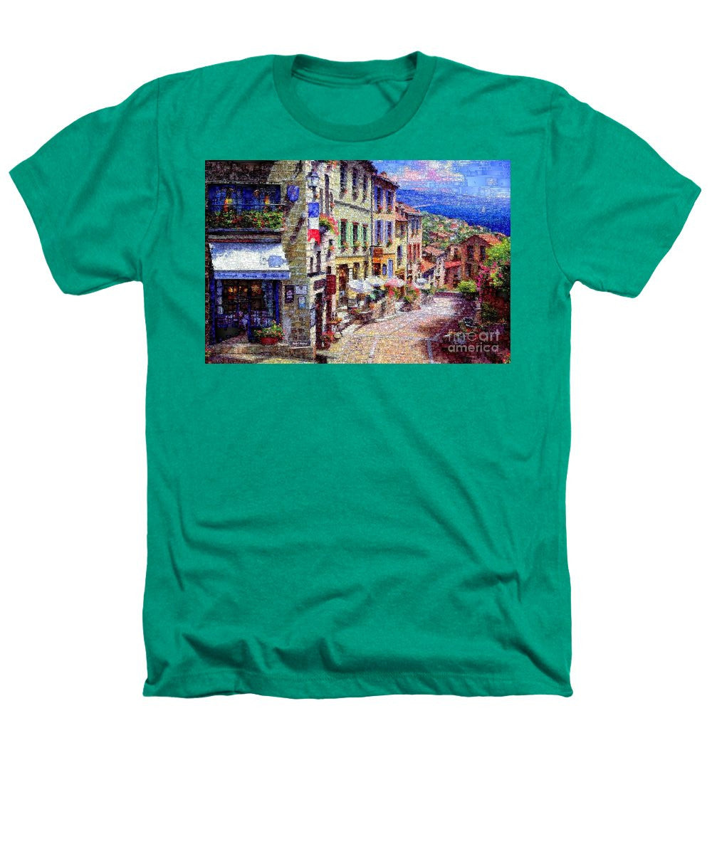 Heathers T-Shirt - Quaint Streets From Nice France.