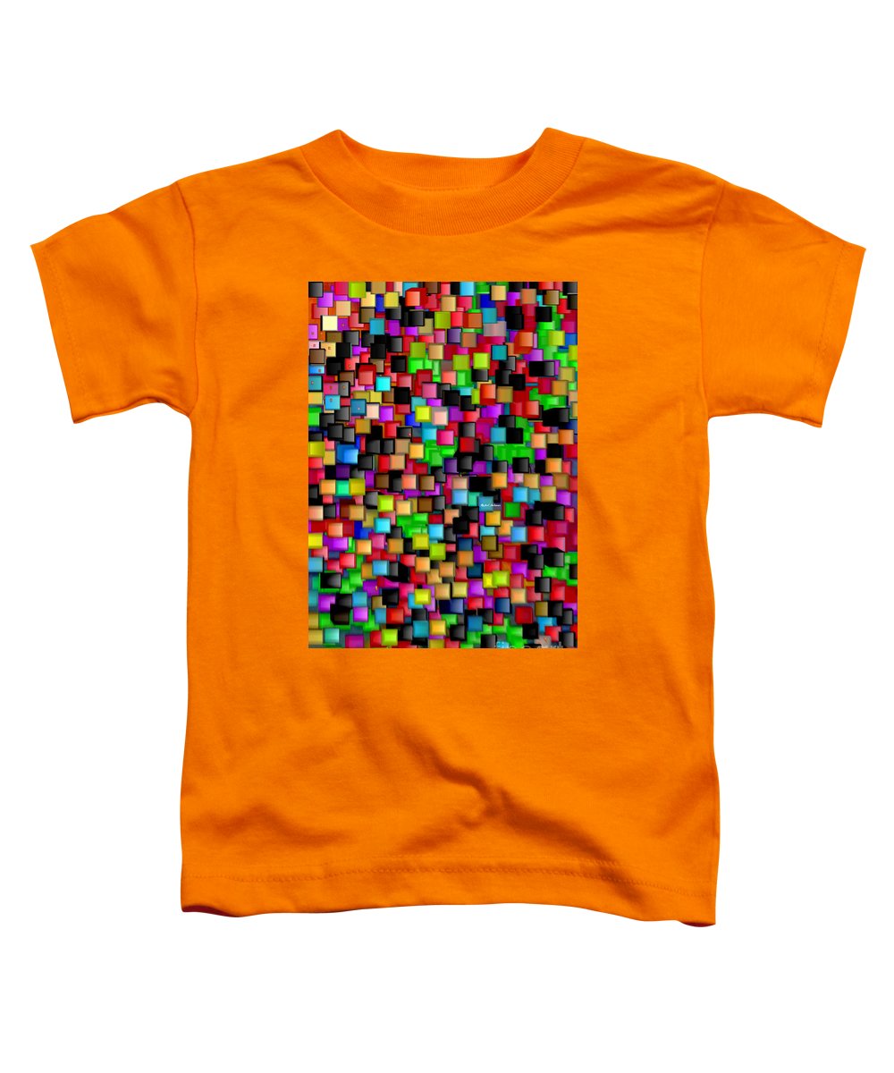 Rainbow Checkers 2 - Toddler T-Shirt