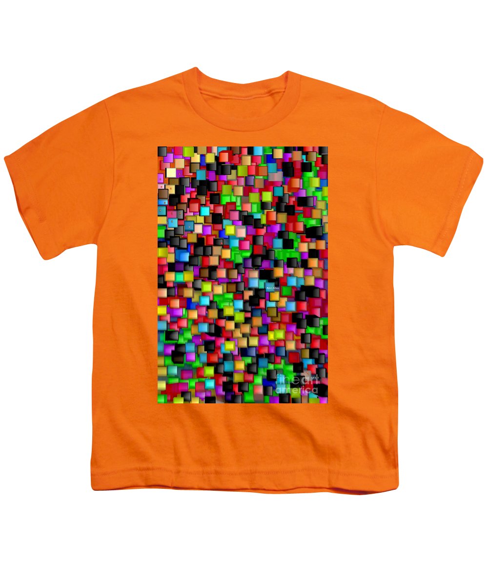 Rainbow Checkers 2 - Youth T-Shirt