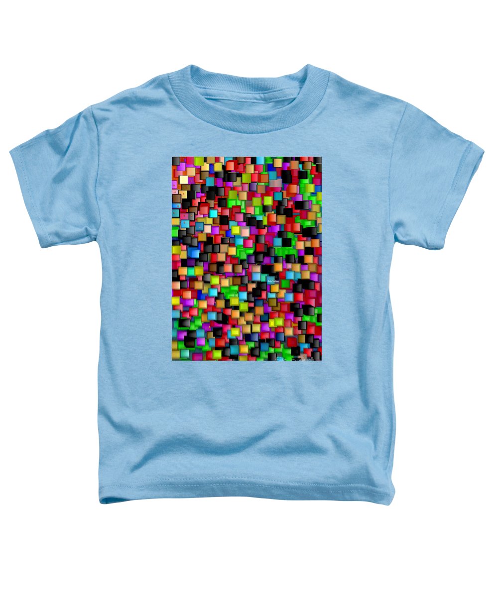 Rainbow Checkers 2 - Toddler T-Shirt