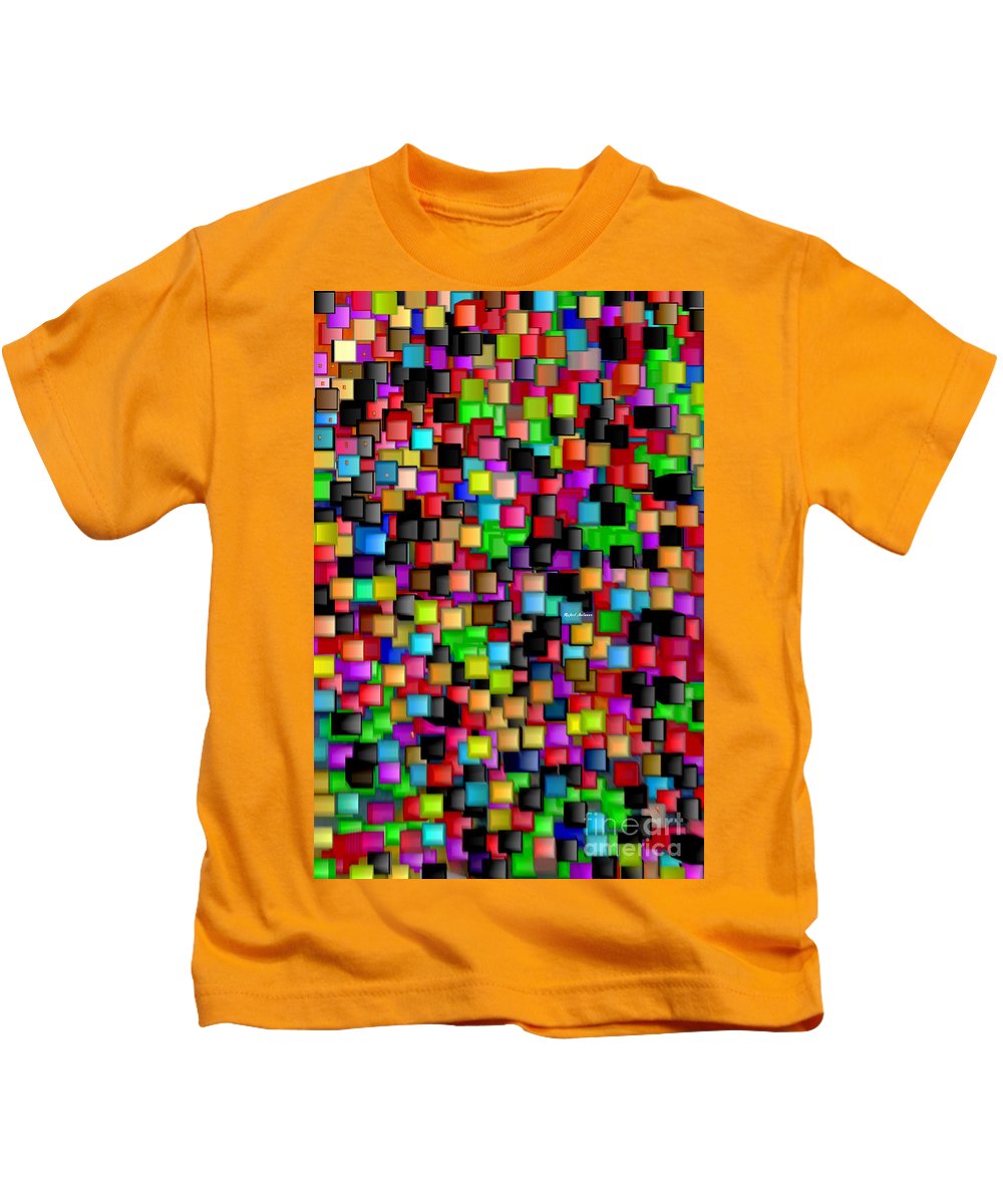 T-shirt pour enfant Rainbow Checkers 2