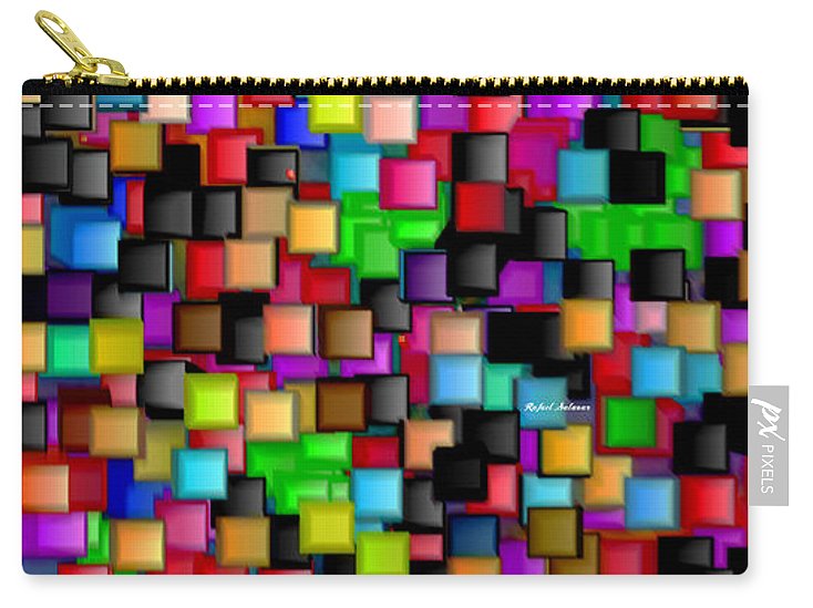 Rainbow Checkers 2 - Carry-All Pouch