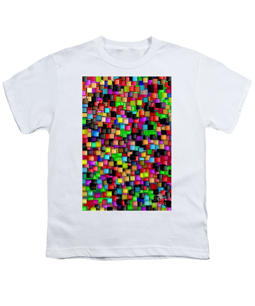 Rainbow Checkers 2 - Youth T-Shirt