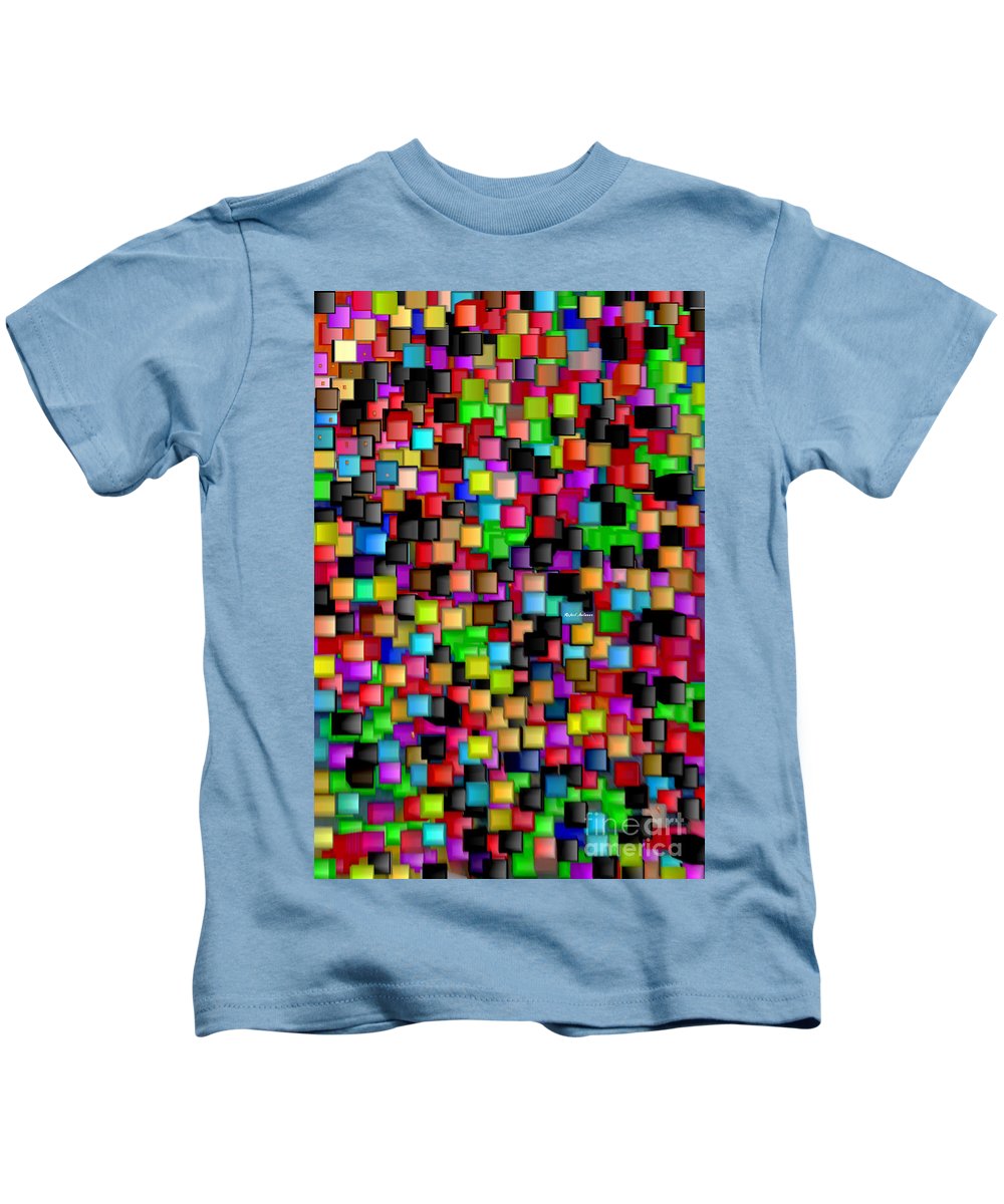 T-shirt pour enfant Rainbow Checkers 2