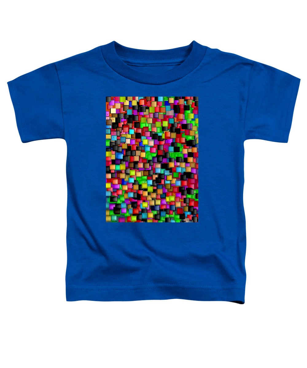 Rainbow Checkers 2 - Toddler T-Shirt