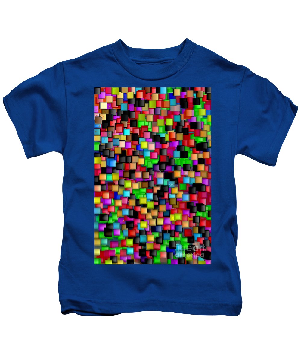 T-shirt pour enfant Rainbow Checkers 2