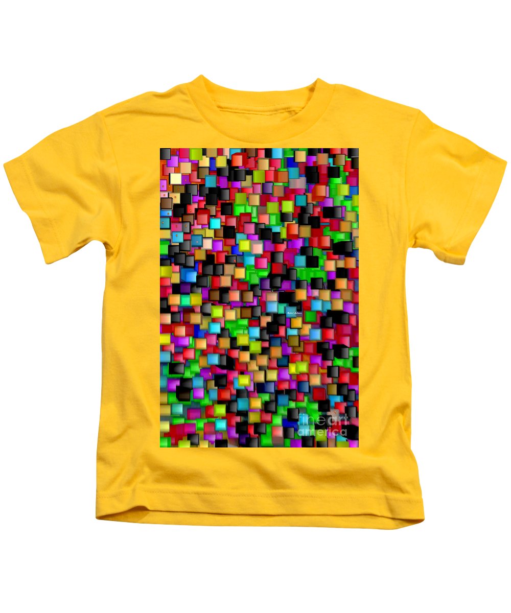 T-shirt pour enfant Rainbow Checkers 2