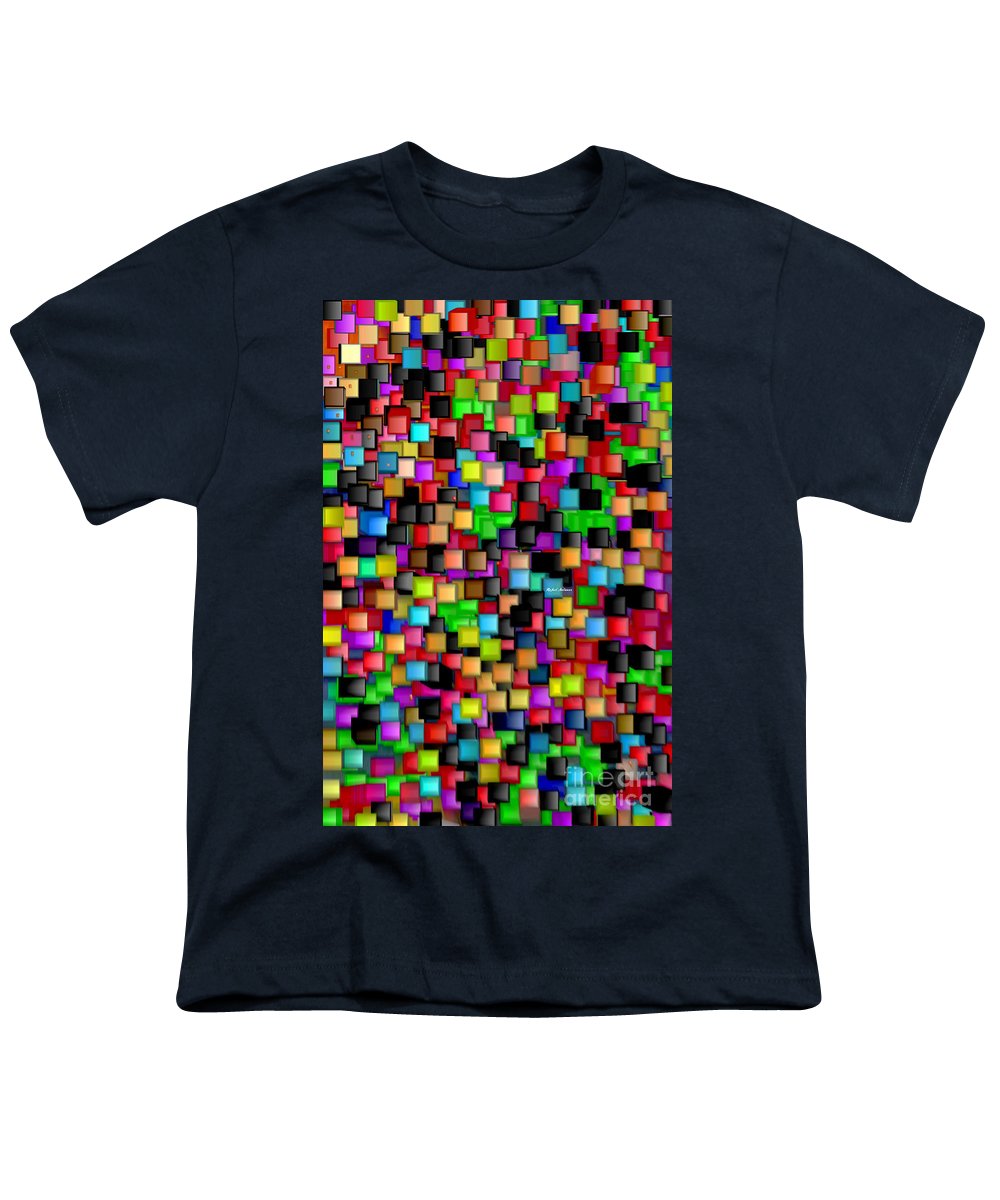 Rainbow Checkers 2 - Youth T-Shirt