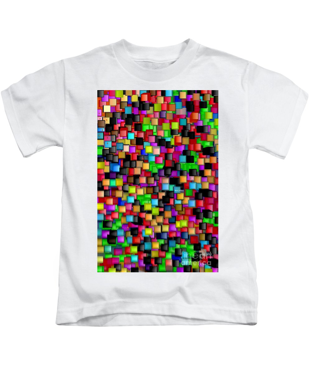 T-shirt pour enfant Rainbow Checkers 2