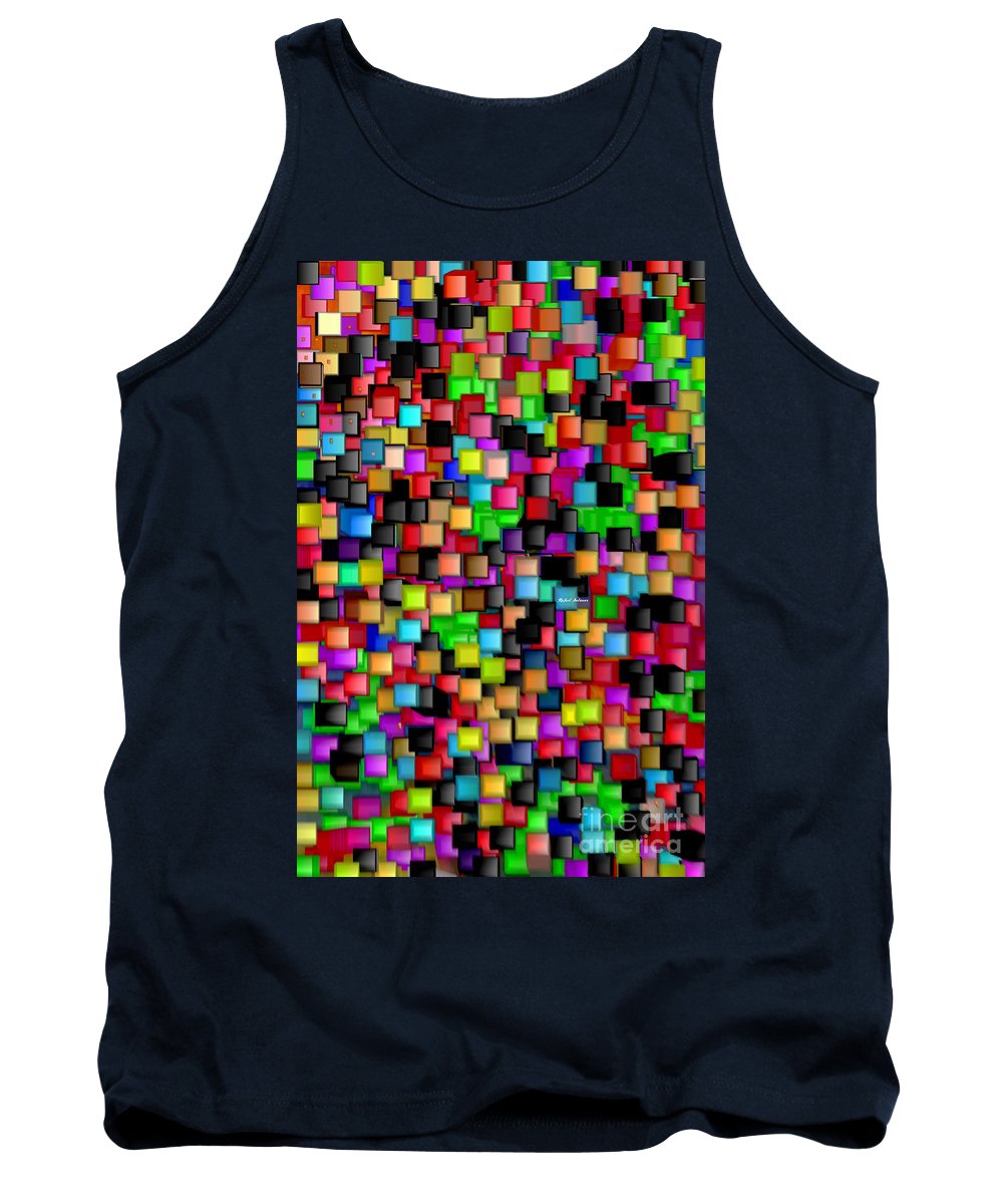 Rainbow Checkers 2 - Tank Top