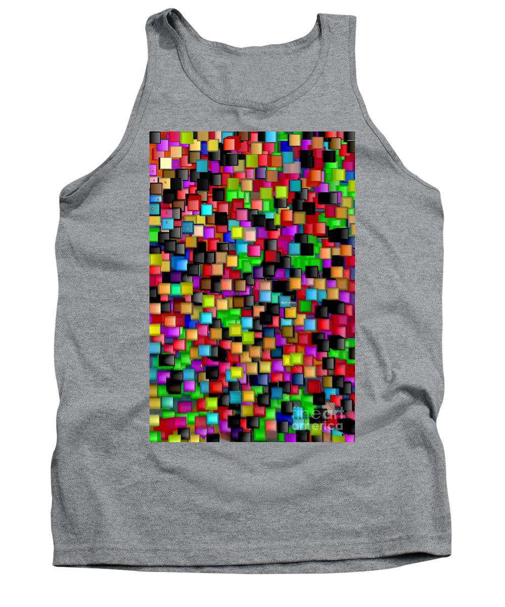 Rainbow Checkers 2 - Tank Top