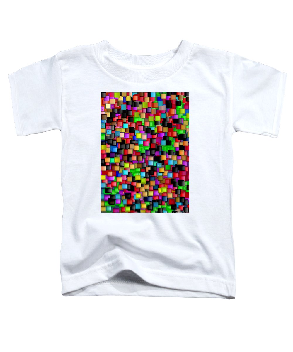 Rainbow Checkers 2 - Toddler T-Shirt