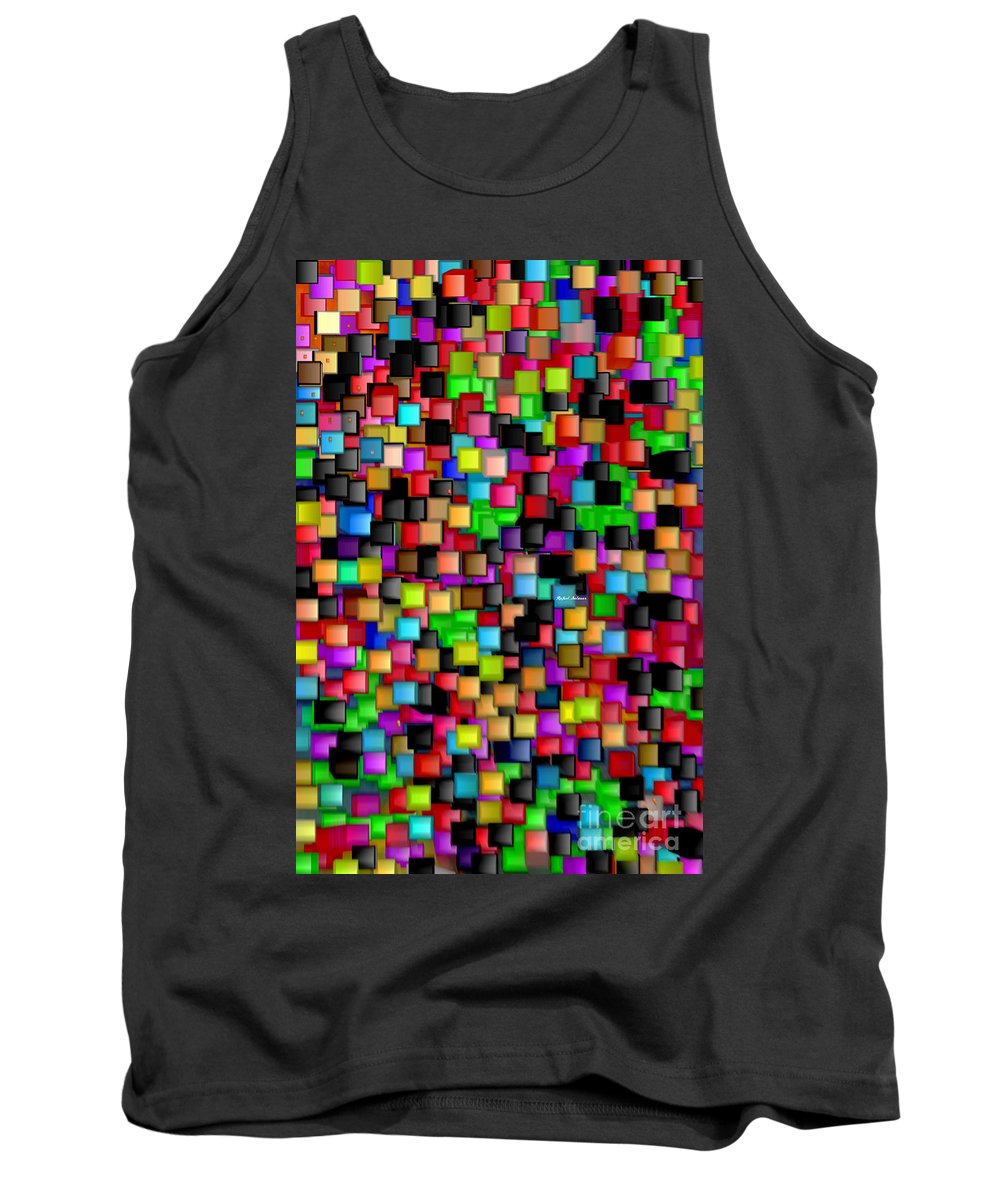 Rainbow Checkers 2 - Tank Top