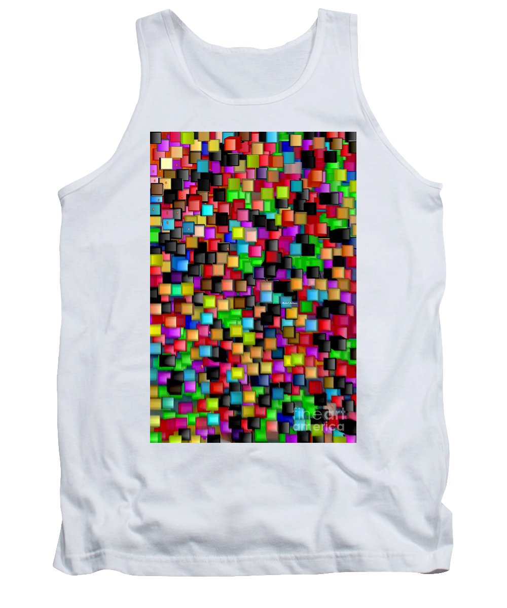 Rainbow Checkers 2 - Tank Top