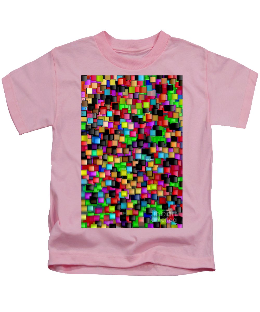 T-shirt pour enfant Rainbow Checkers 2