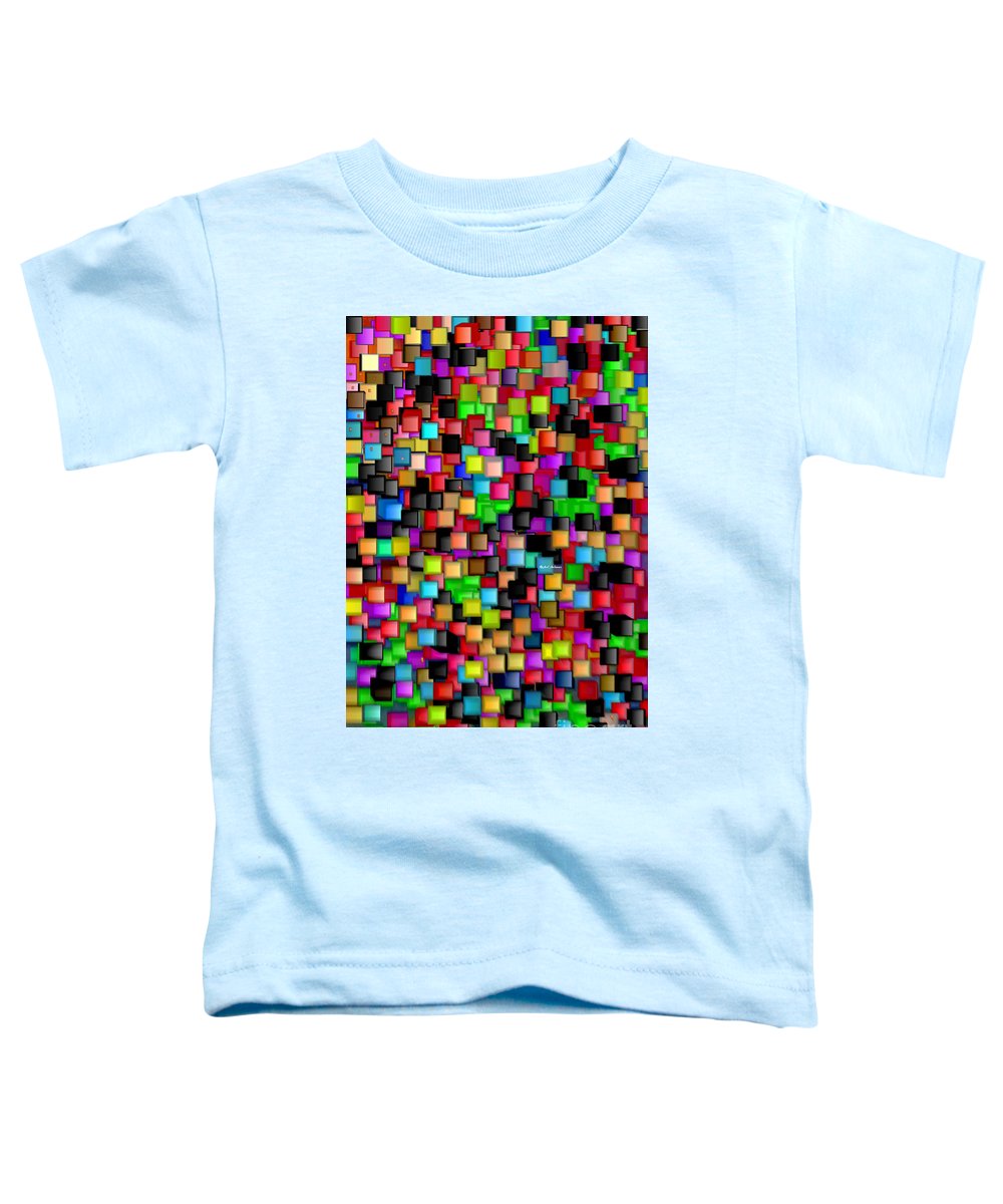 Rainbow Checkers 2 - Toddler T-Shirt