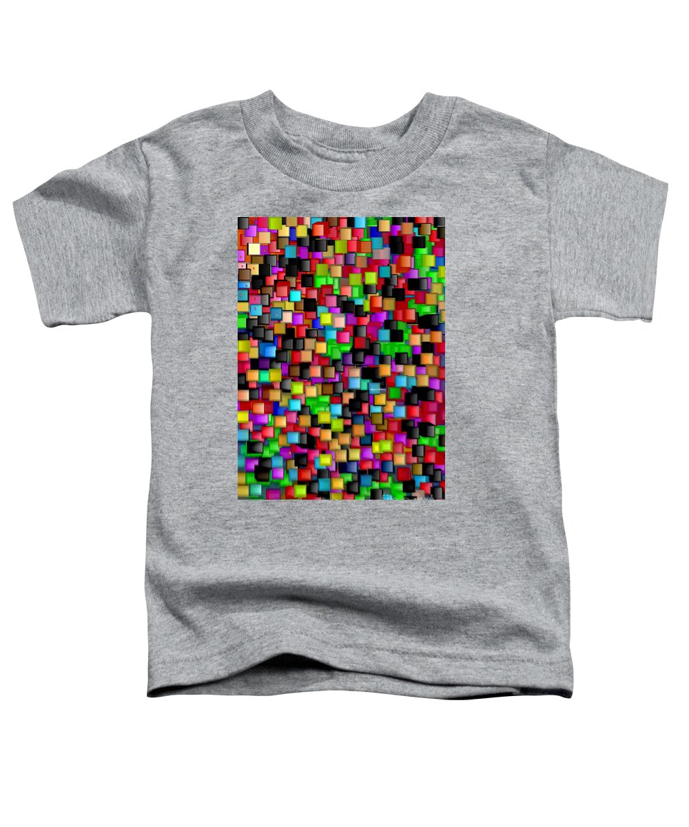 Rainbow Checkers 2 - Toddler T-Shirt