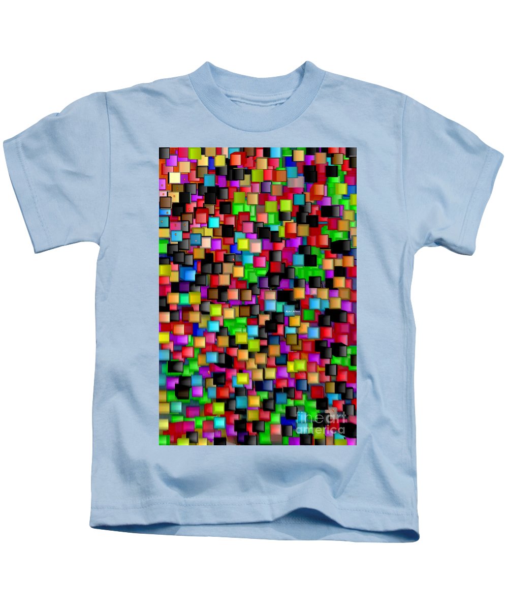 T-shirt pour enfant Rainbow Checkers 2