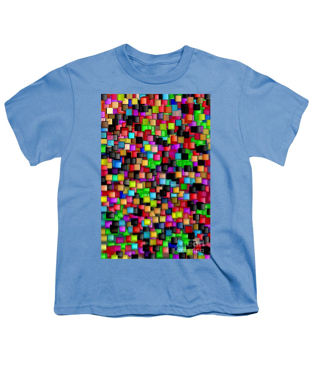 Rainbow Checkers 2 - Youth T-Shirt