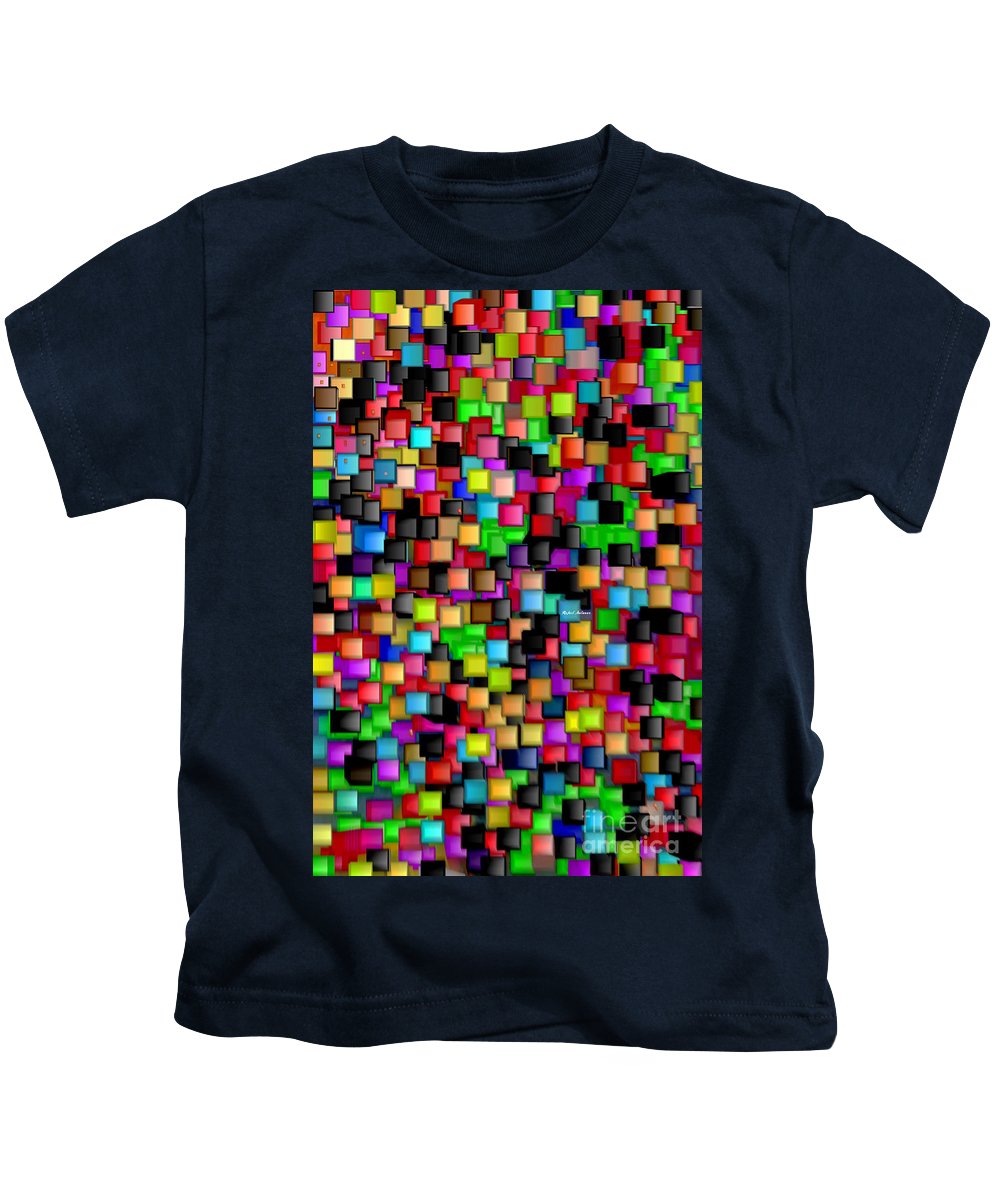 T-shirt pour enfant Rainbow Checkers 2