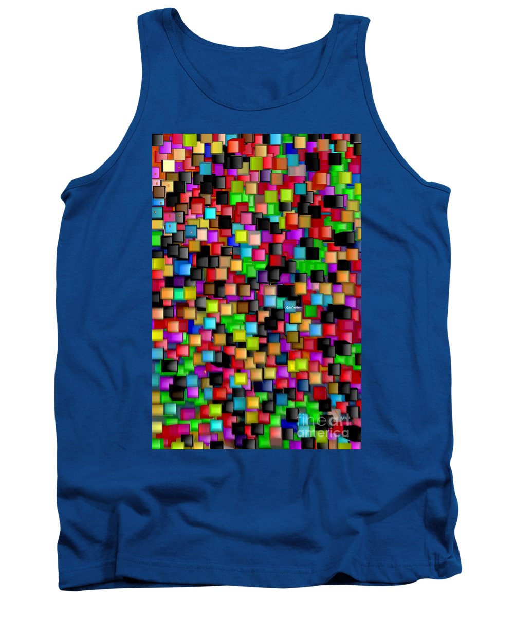 Rainbow Checkers 2 - Tank Top