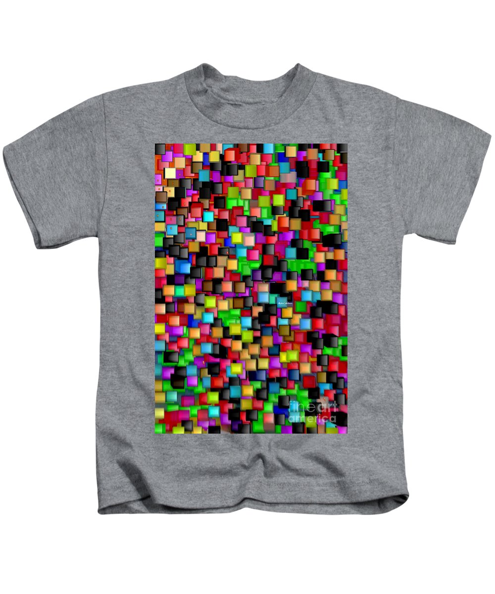 T-shirt pour enfant Rainbow Checkers 2